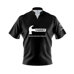 Hammer Black Fast Track CoolWick Bowling Jersey