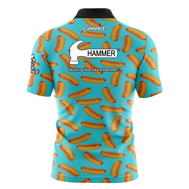 Hammer Glizzy Fast Track CoolWick Bowling Jersey 2 Hammer Glizzy Fast Track CoolWick Bowling Jersey - Image 2