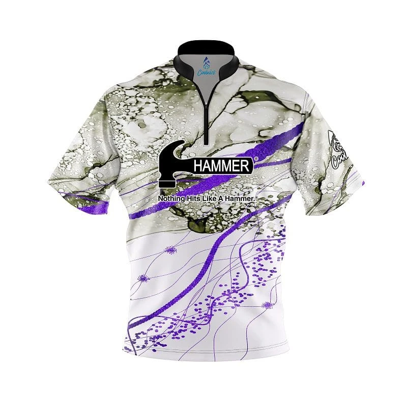 Hammer Purple Granite Fast Track CoolWick Bowling Jersey 1 Hammer Purple Granite Fast Track CoolWick Bowling Jersey