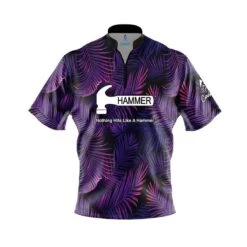Hammer Purple Jungle Fast Track CoolWick Bowling Jersey