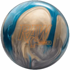 Hammer Raw Hammer Pearl Blue Silver White Bowling Ball