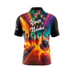 Fire Bowling Party Fast Track CoolWick Bowling Jersey -Hammer Bowlingpro Store Fire Bowling Party Fast Track NOB Back