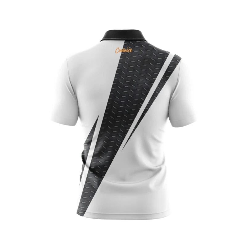 Hammer Rare Collection Diamond Chest White CoolWick Bowling Jersey 2 Hammer Rare Collection Diamond Chest White CoolWick Bowling Jersey - Image 2