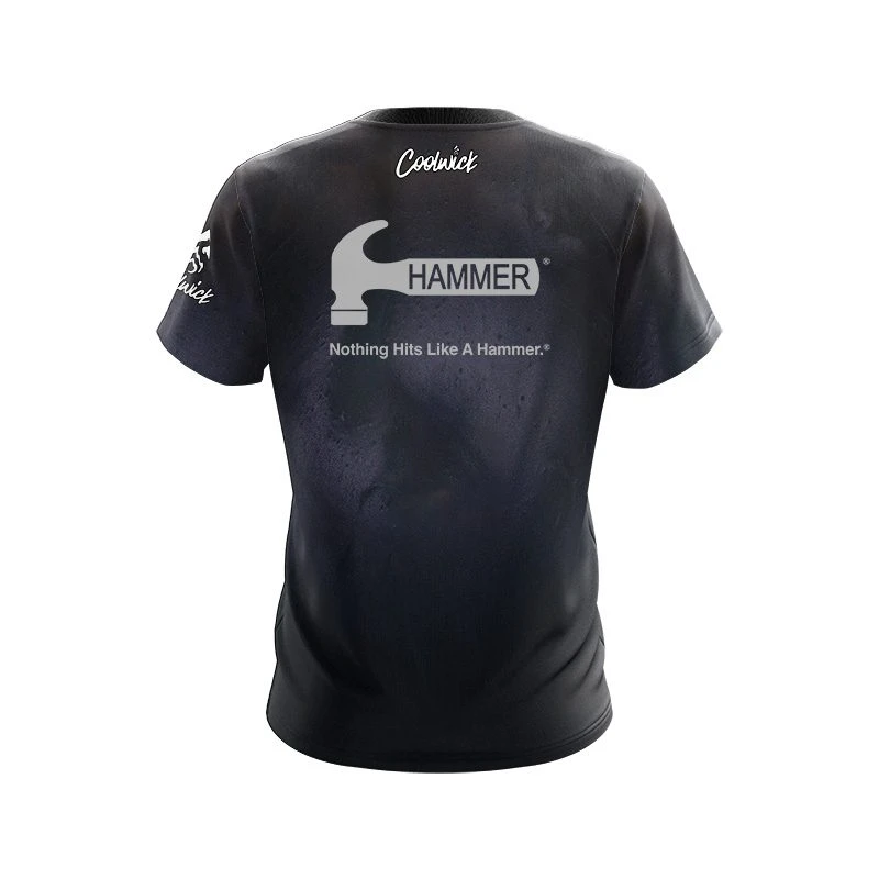 Hammer 78D Black Pearl CoolWick Bowling Jersey 2 Hammer 78D Black Pearl CoolWick Bowling Jersey - Image 2