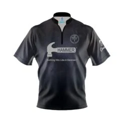 Hammer 78D Black Pearl Fast Track CoolWick Bowling Jersey
