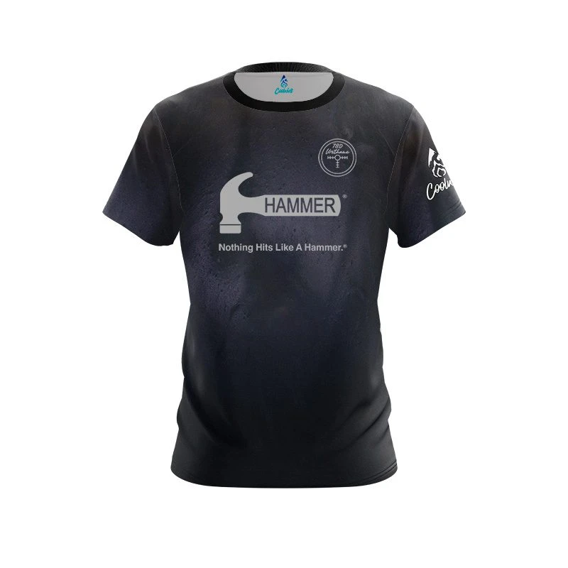 Hammer 78D Black Pearl CoolWick Bowling Jersey 1 Hammer 78D Black Pearl CoolWick Bowling Jersey