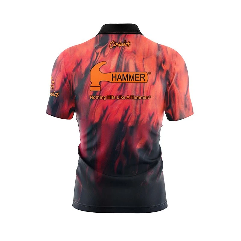 Hammer Anger Fast Track CoolWick Bowling Jersey 2 Hammer Anger Fast Track CoolWick Bowling Jersey - Image 2