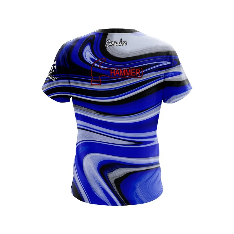 Hammer Black Widow Hybrid CoolWick Bowling Jersey 2 Hammer Black Widow Hybrid CoolWick Bowling Jersey - Image 2
