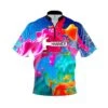 Hammer Color Craze Quick Ship CoolWick Sash Zip Bowling Jersey