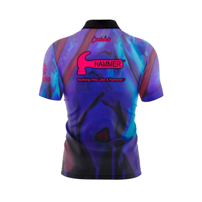 Hammer Effect Fast Track CoolWick Bowling Jersey 2 Hammer Effect Fast Track CoolWick Bowling Jersey - Image 2
