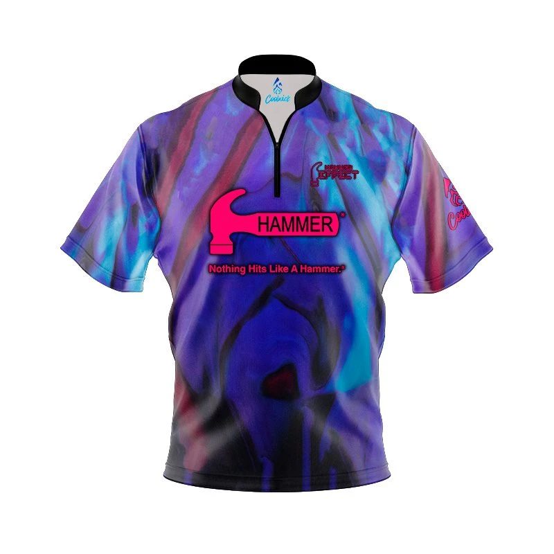 Hammer Effect Fast Track CoolWick Bowling Jersey 1 Hammer Effect Fast Track CoolWick Bowling Jersey