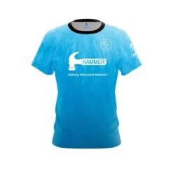 Hammer NU Blue Hammer CoolWick Bowling Jersey