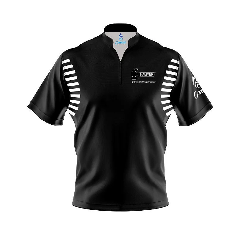 Hammer Vintage Black S20B Coolwick Bowling Jersey 1 Hammer Vintage Black S20B Coolwick Bowling Jersey