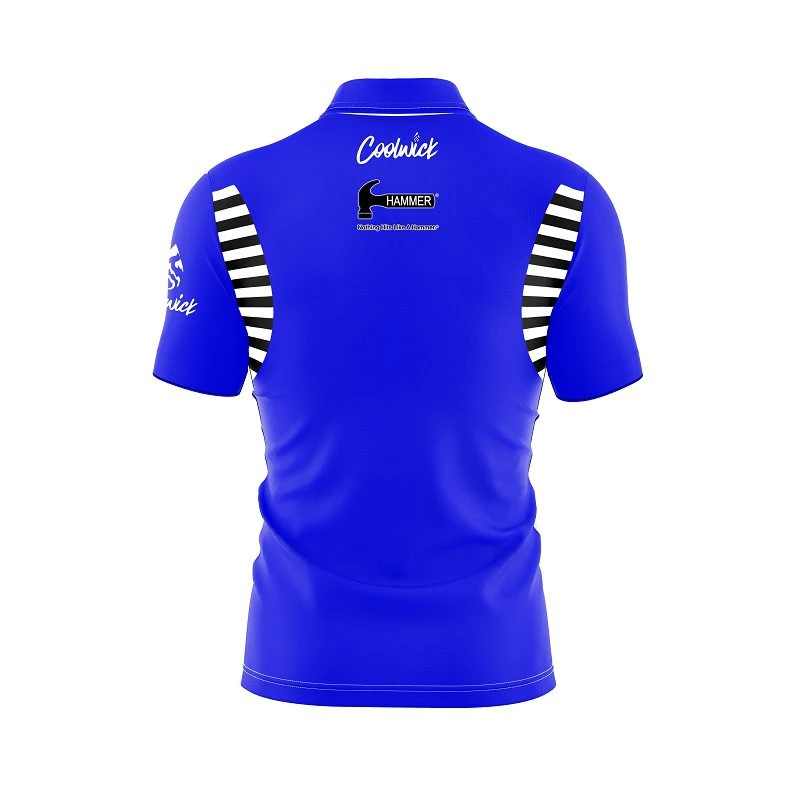 Hammer Vintage Blue S20BL Coolwick Bowling Jersey 2 Hammer Vintage Blue S20BL Coolwick Bowling Jersey - Image 2