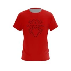Hammer Black Widow Red Dri Fit Quick Ship Crew T-Shirt