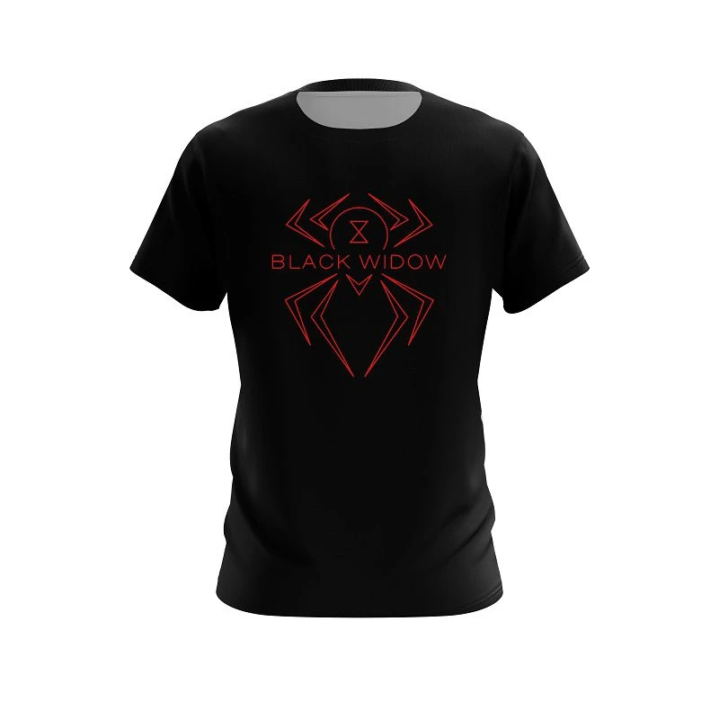 Hammer Black Widow Black Dri Fit Quick Ship Crew T-Shirt 1 Hammer Black Widow Black Dri Fit Quick Ship Crew T-Shirt