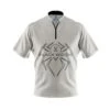 Hammer Black Widow Ghost Quick Ship CoolWick Sash Zip Bowling Jersey