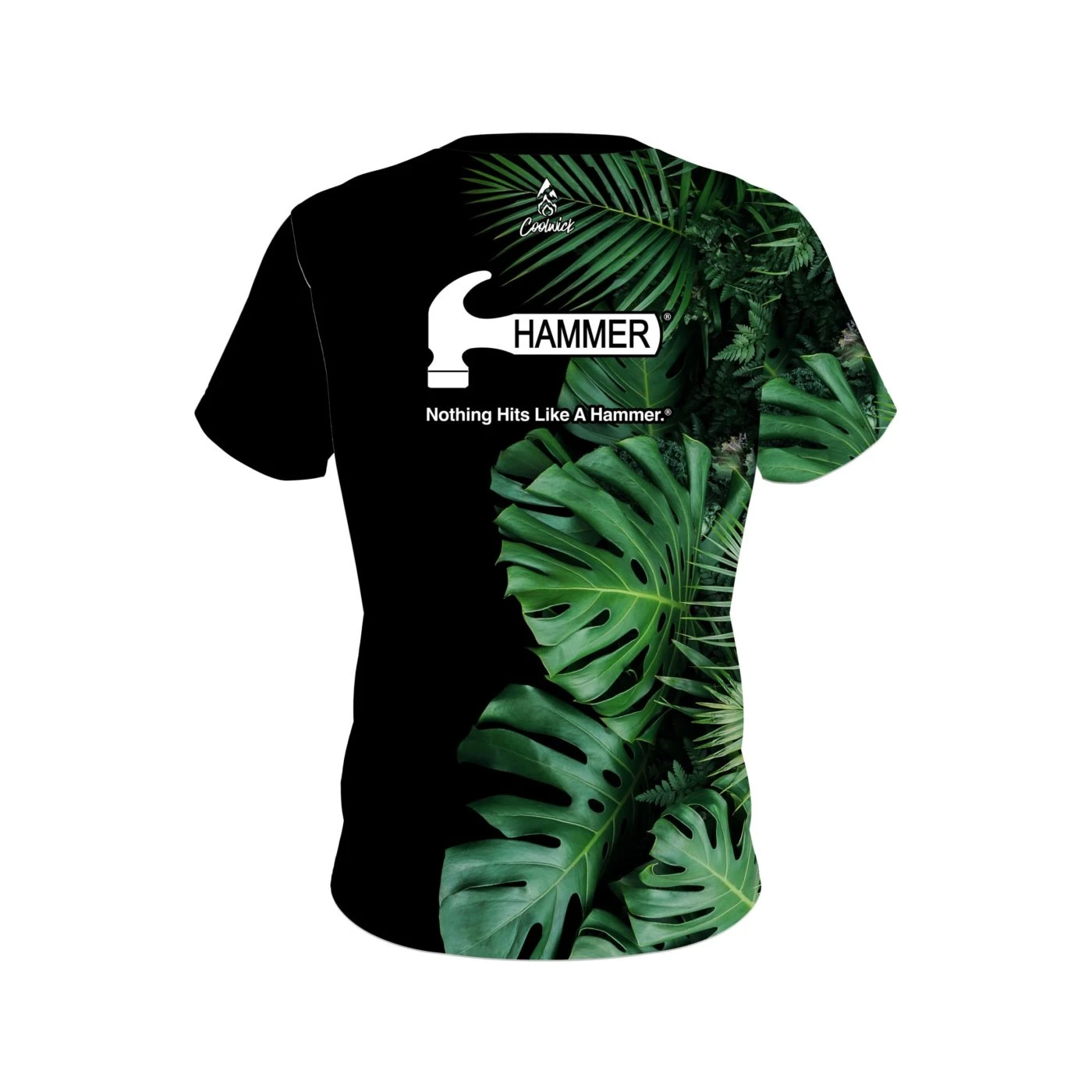 Hammer Jungle Leaves CoolWick Bowling Jersey 2 Hammer Jungle Leaves CoolWick Bowling Jersey - Image 2