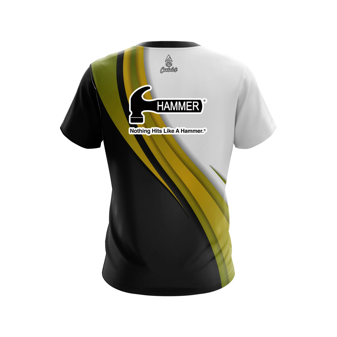 Hammer Golden Flutter CoolWick Bowling Jersey 2 Hammer Golden Flutter CoolWick Bowling Jersey - Image 2