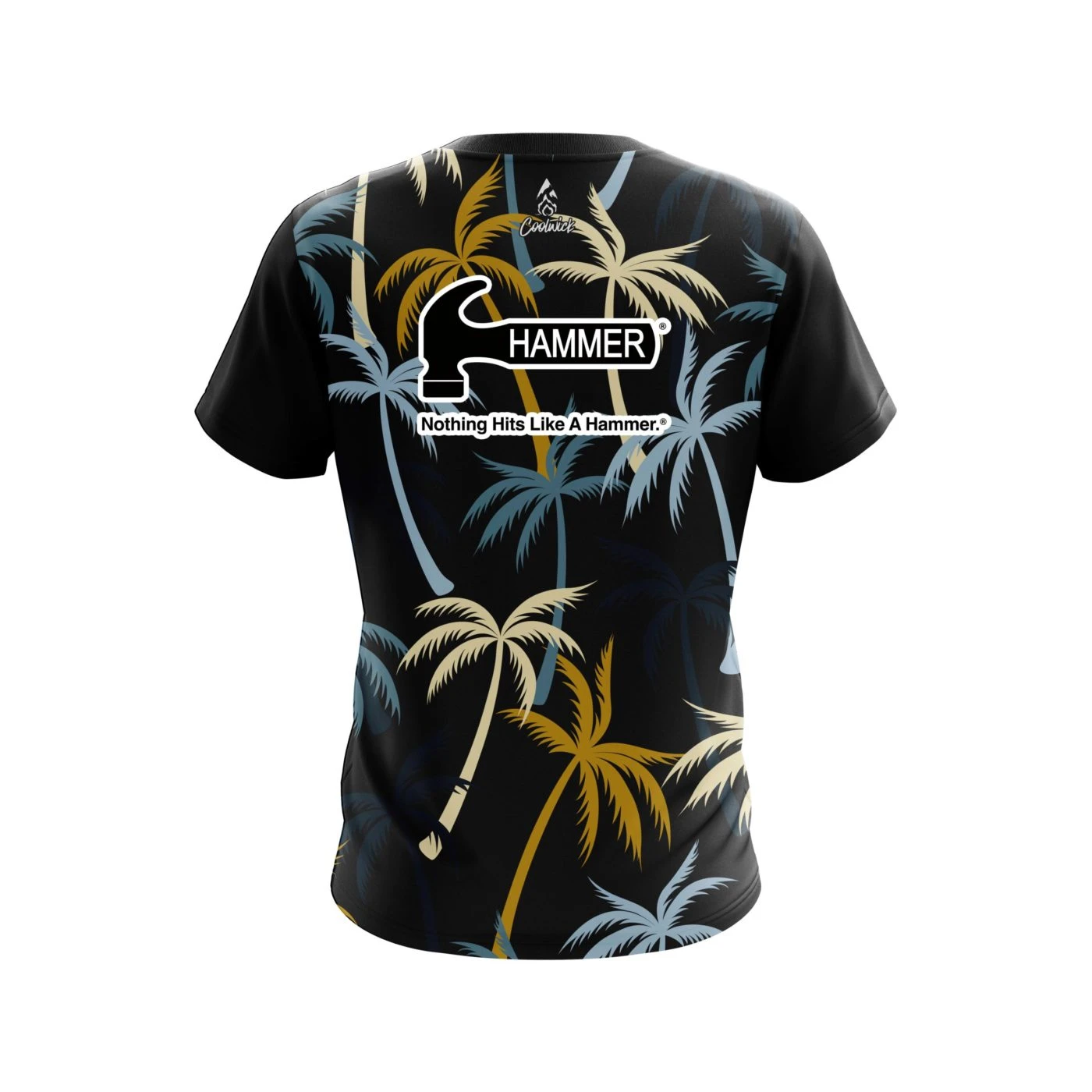 Hammer Neutral Palm Trees CoolWick Bowling Jersey 2 Hammer Neutral Palm Trees CoolWick Bowling Jersey - Image 2