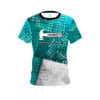 Hammer Teal Grungey CoolWick Bowling Jersey