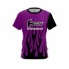 Hammer Purple Flaming CoolWick Bowling Jersey