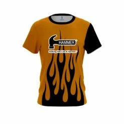 Hammer Rust Flaming CoolWick Bowling Jersey