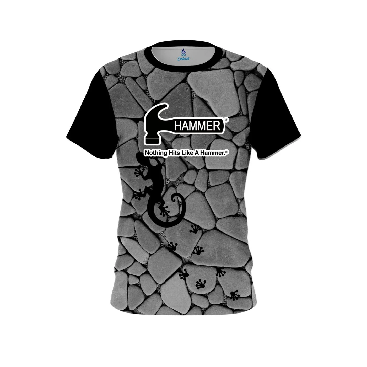 Hammer Gravel Gecko CoolWick Bowling Jersey 1 Hammer Gravel Gecko CoolWick Bowling Jersey