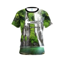 Hammer Jungle Waterfall CoolWick Bowling Jersey
