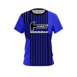 Hammer Blue Slain CoolWick Bowling Jersey