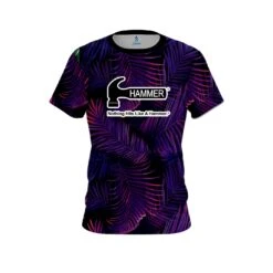 Hammer Purple Jungle CoolWick Bowling Jersey