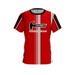Hammer Red Landslide CoolWick Bowling Jersey