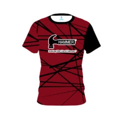 Hammer Distracted Scarlet CoolWick Bowling Jersey