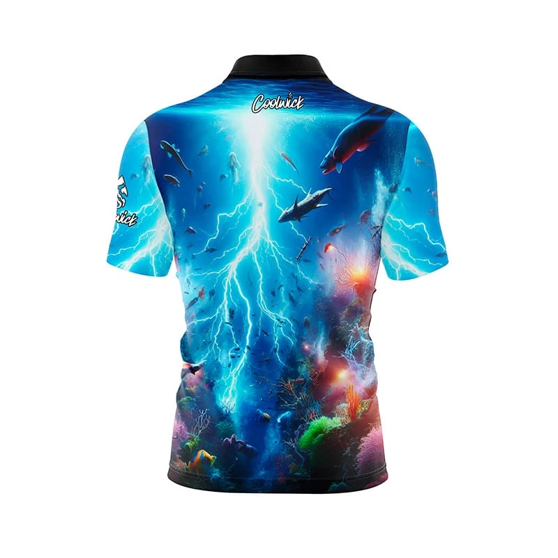 Deep Water Fast Track CoolWick Bowling Jersey 2 Deep Water Fast Track CoolWick Bowling Jersey - Image 2