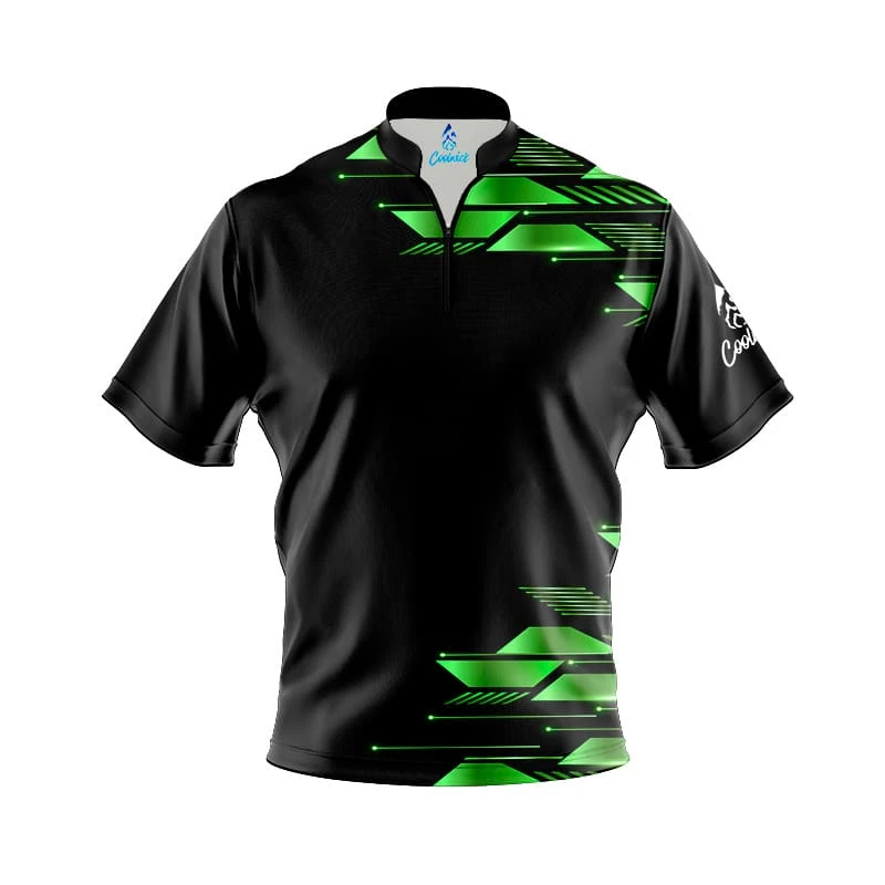 Green Luxury Strikes Fast Track CoolWick Bowling Jersey 1 Green Luxury Strikes Fast Track CoolWick Bowling Jersey