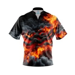On The Burn Fast Track CoolWick Bowling Jersey