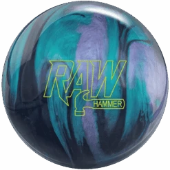 Hammer Raw Hammer Black Purple Teal Bowling Ball