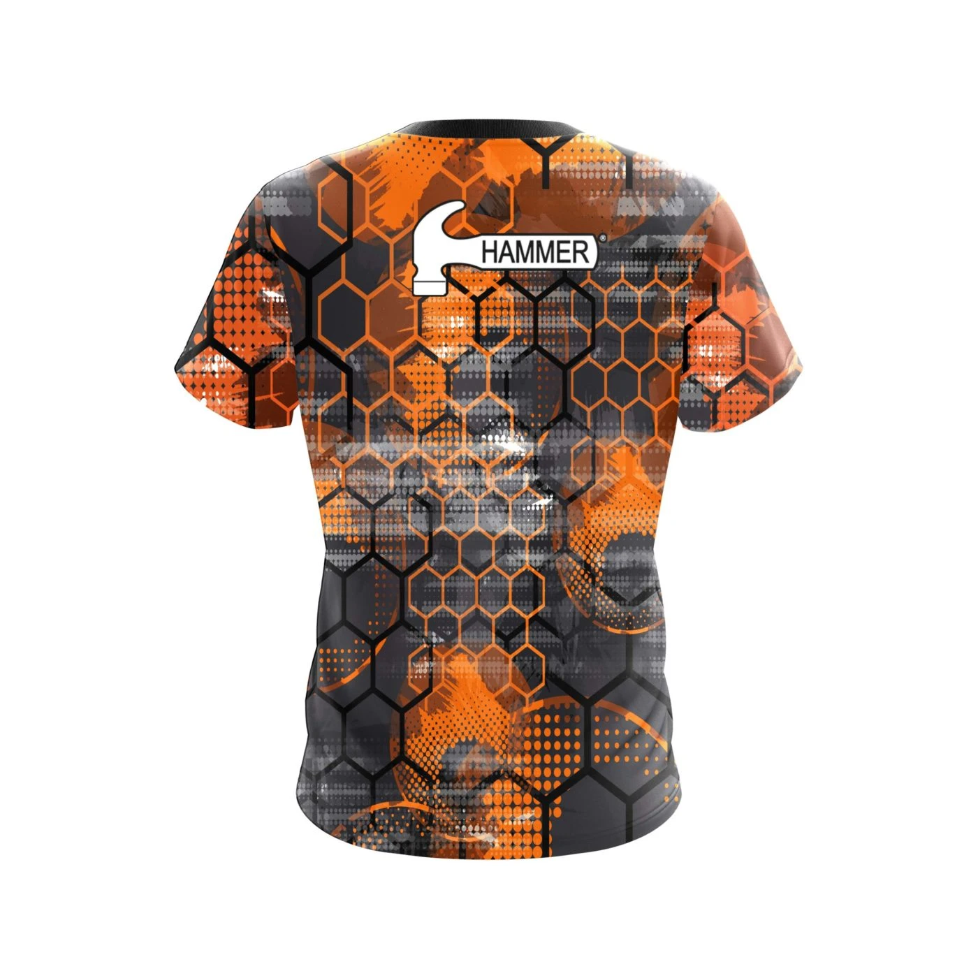 Hammer Fire Honeycomb CoolWick Bowling Jersey 2 Hammer Fire Honeycomb CoolWick Bowling Jersey - Image 2