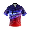 Hammer Glory Quick Ship CoolWick Sash Zip Bowling Jersey