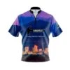 Hammer Reno Quick Ship CoolWick Sash Zip Bowling Jersey